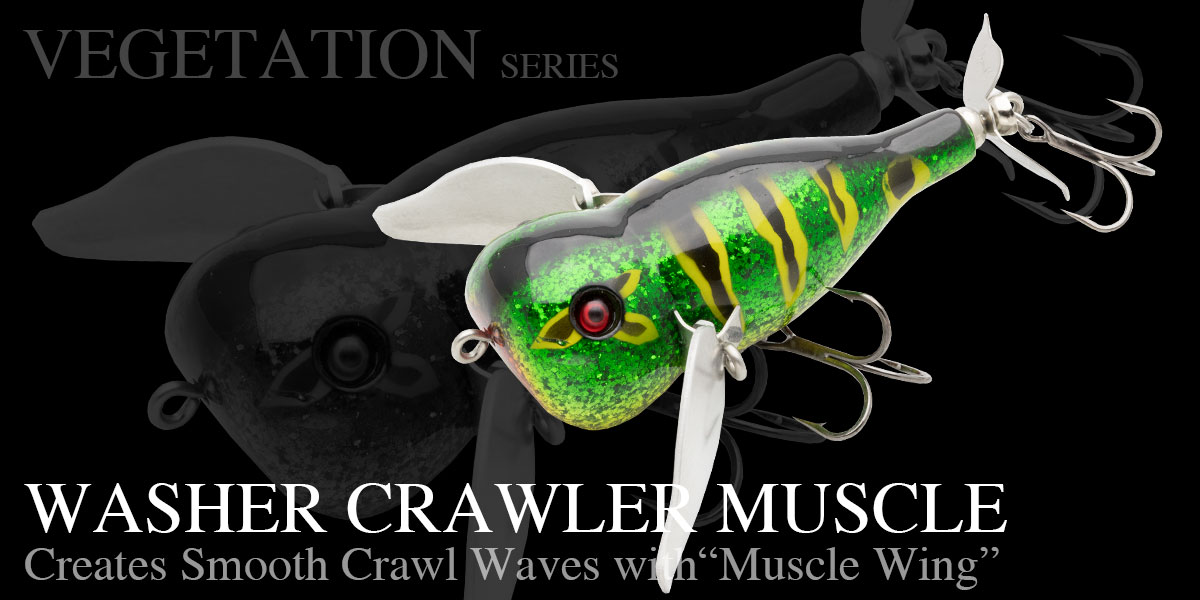 WASHER CRAWLER MUSCLE | BASS | NORIES